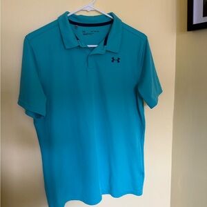 Under Armour Men's Teal Polo Shirt
